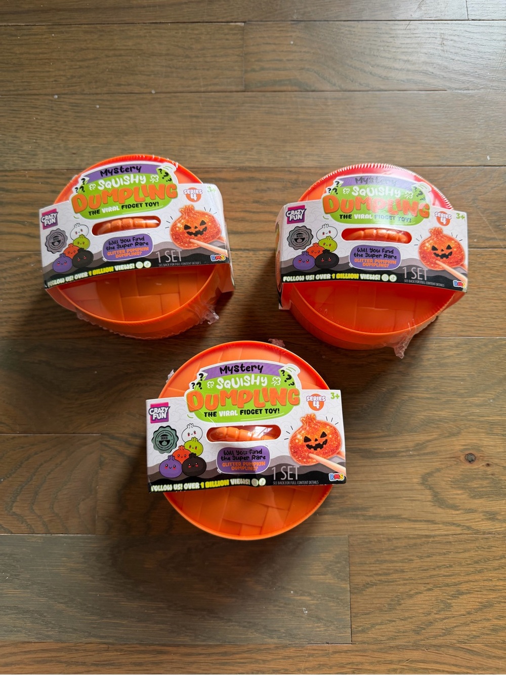 Target RMS Crazy Fun Mystery Squishy Dumpling Pack of 3